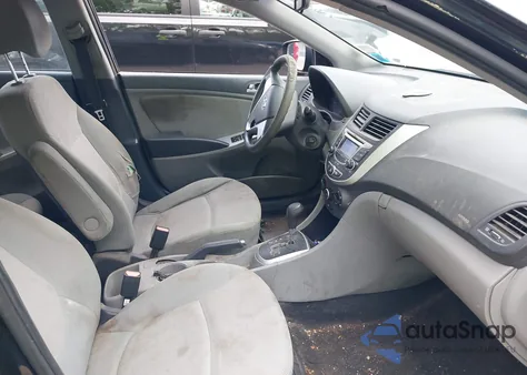 2013 Hyundai Accent Gls из США, поврежденный, VIN KMHCT4AE5DU443762